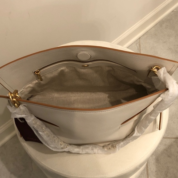 RADLEY LONDON Cream and Tan Shoulder Bag - Picture 6 of 6